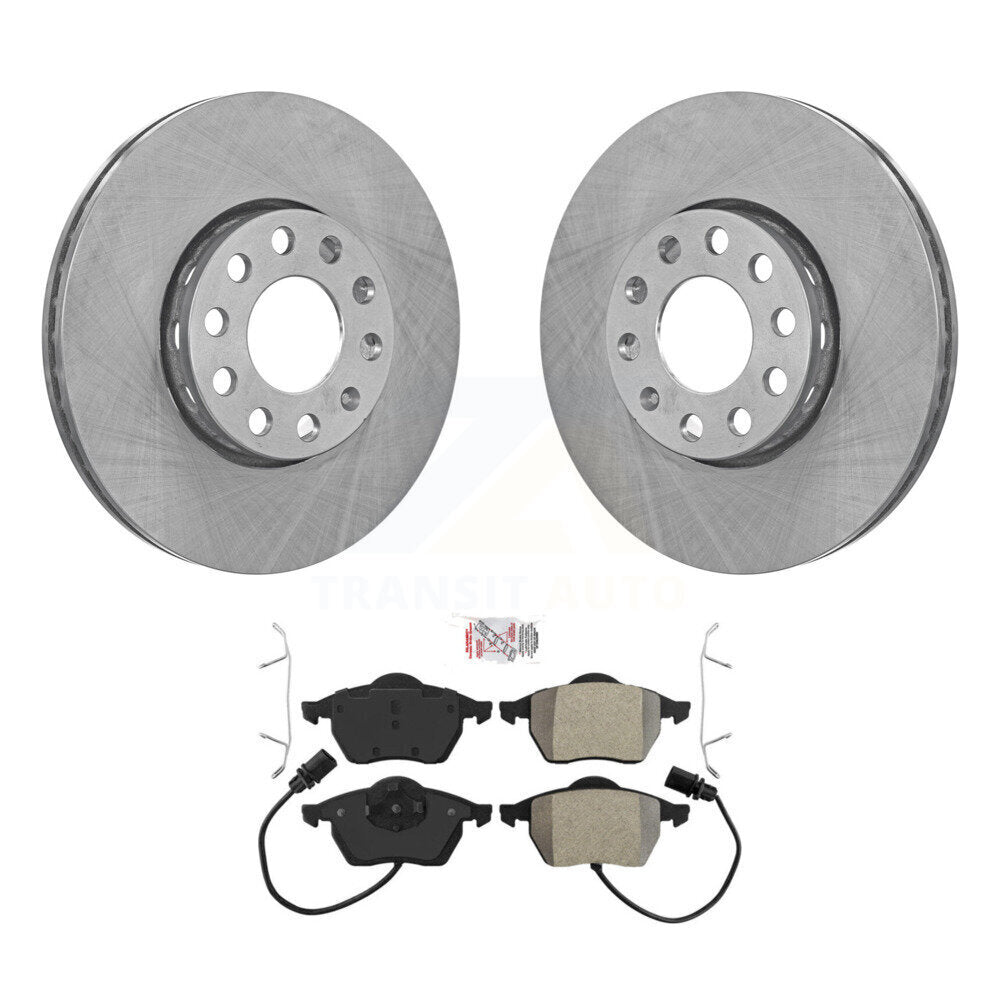 Kit de plaquettes semi-métalliques de Rotor de frein avant, pour Audi A4 Quattro Volkswagen Passat A