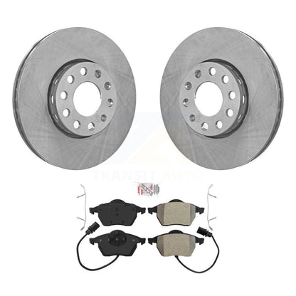 Kit de plaquettes semi-métalliques de Rotor de frein avant, pour Audi A4 Quattro Volkswagen Passat A
