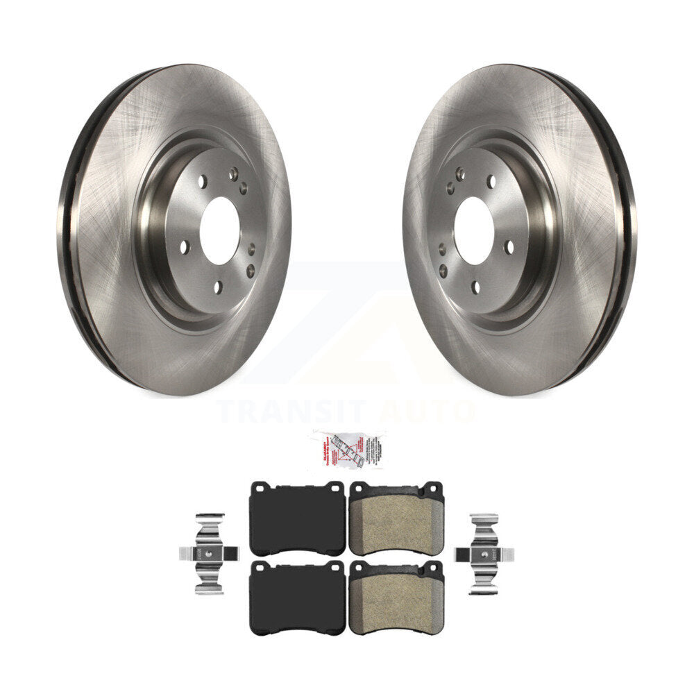 Kit de rotor de frein avant et de plaquettes semi-métalliques pour Mercedes-Benz C230 SLK350 CLK35