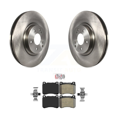 Kit de rotor de frein avant et de plaquettes semi-métalliques pour Mercedes-Benz C230 SLK350 CLK35
