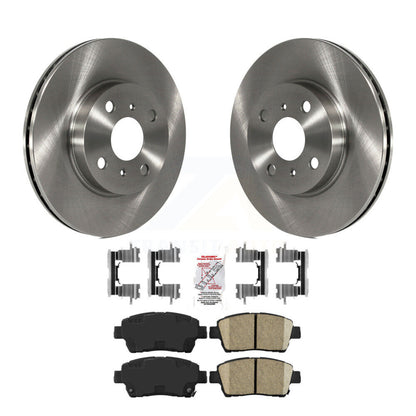 Kit de rotors de frein à disque avant et plaquettes en céramique pour Toyota Prius 2001-2003