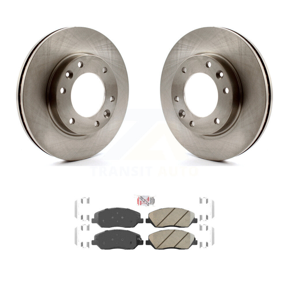 Kit de rotors de frein à disque avant et plaquettes en céramique pour Kia Sedona Hyundai Entourage