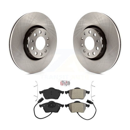 Kit de rotors de frein à disque avant et plaquettes semi-métalliques pour Audi A4 Quattro A6 S6 S4
