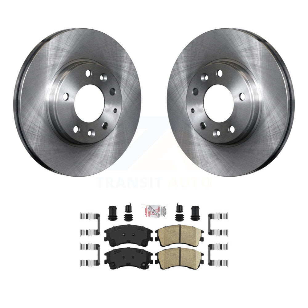 Kit de disques de frein à disque avant et plaquettes en céramique pour Mazda 6 2003-2005 K8A-104849