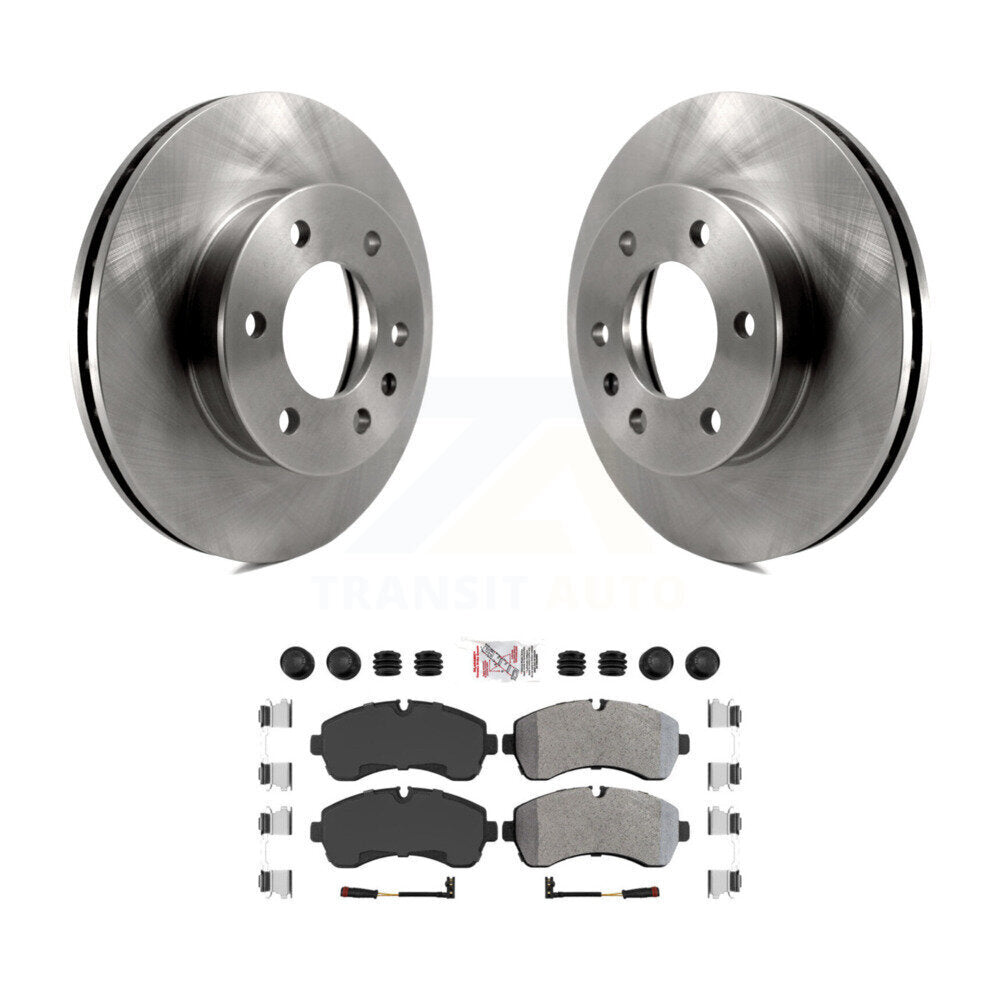 Kit de rotor de frein avant et de plaquettes semi-métalliques pour Mercedes-Benz Sprinter 2500 350
