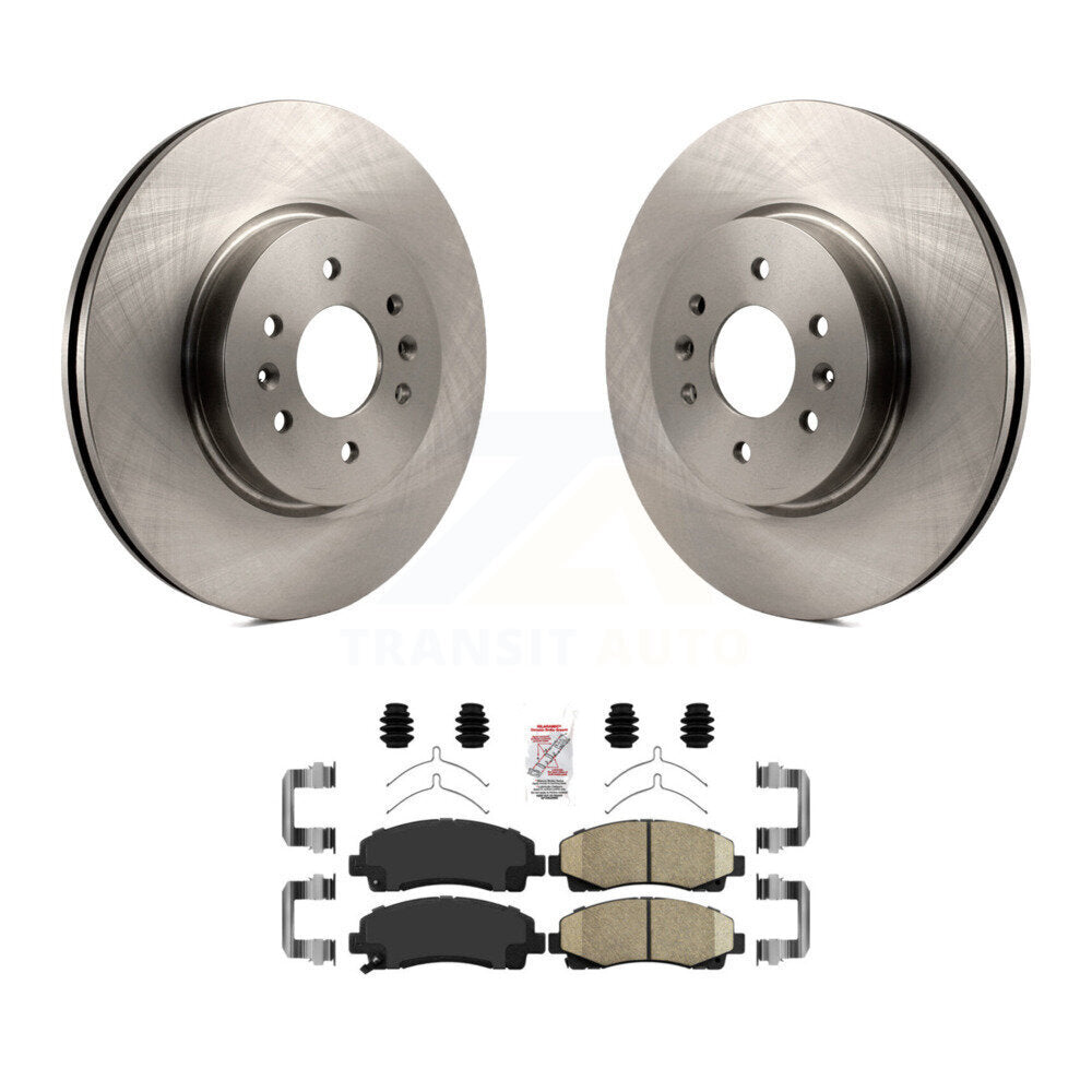 Kit de disques de frein à disque avant et plaquettes en céramique pour Acura TL 2009-2014 K8A-104852