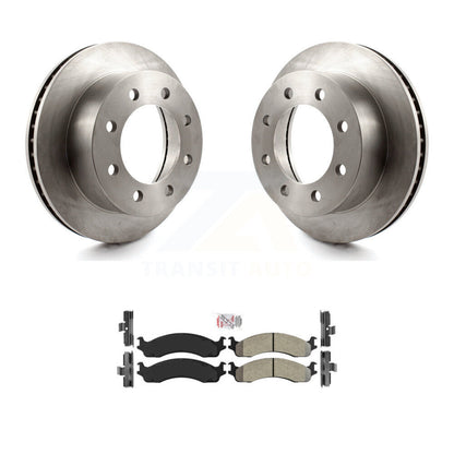 Kit de rotors de frein à disque avant et plaquettes semi-métalliques pour Dodge Ram 2500 3500 Van