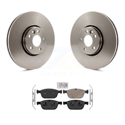 Kit de rotors de frein à disque avant et plaquettes en céramique pour Volvo XC60 K8A-10485 2010-2015