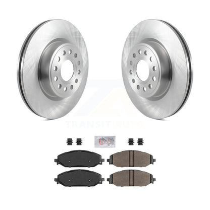 Kit de disques de frein à disque avant et plaquettes semi-métalliques pour Ram 1500 K8A-104869