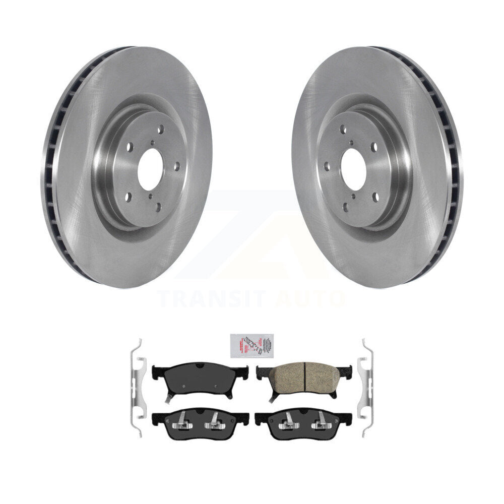 Kit de disques de frein à disque avant et plaquettes en céramique pour Subaru Ascent 2019-2024