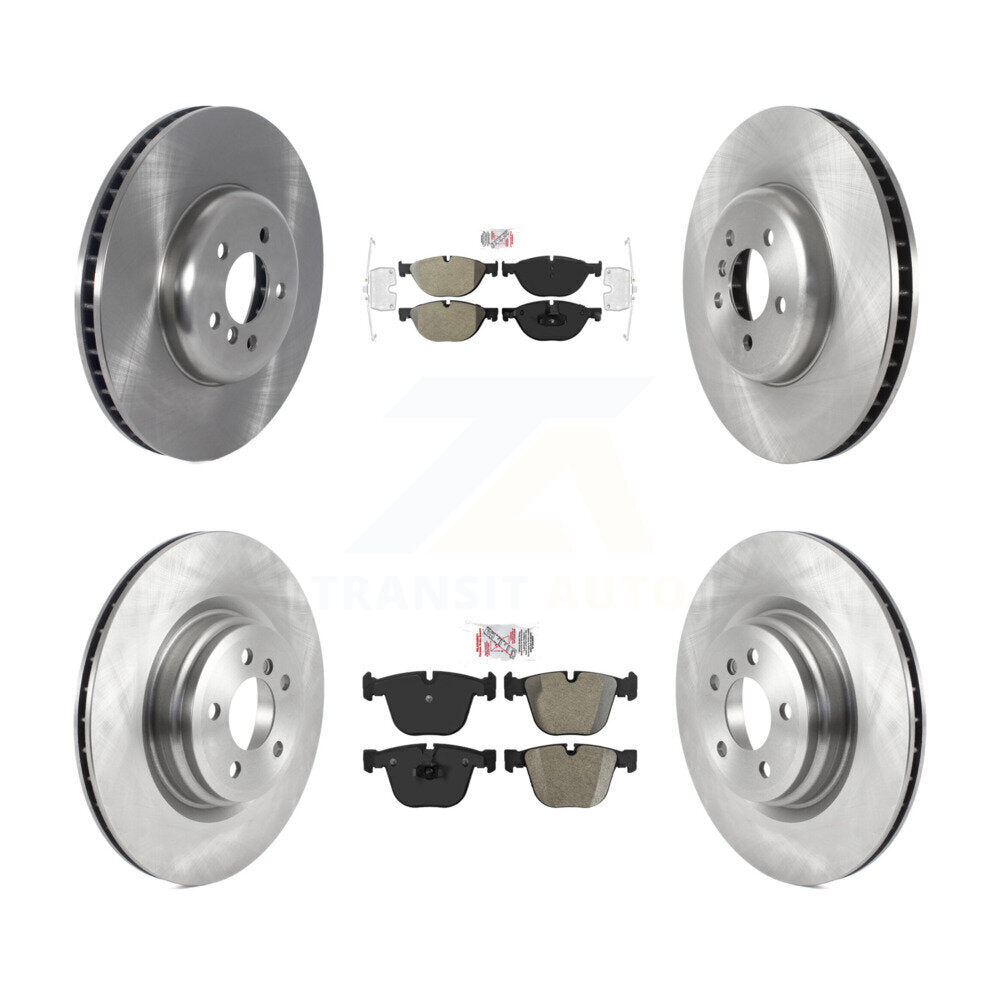 Kit de rotors de frein à plaquettes semi-métalliques avant et arrière (6 pièces) pour BMW 750i xDrive 750Li G