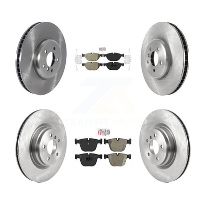 Kit de rotors de frein à plaquettes semi-métalliques avant et arrière (6 pièces) pour BMW 750i xDrive 750Li G