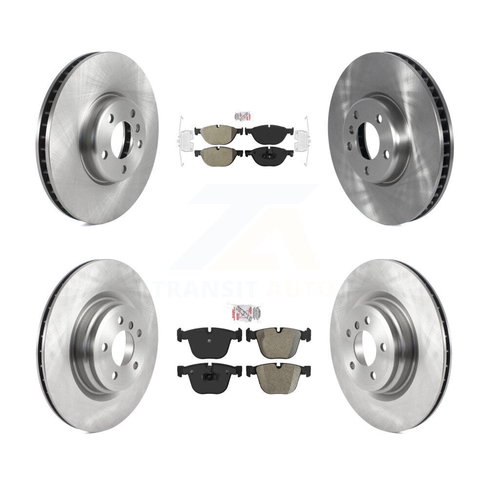 Kit de plaquettes semi-métalliques avant et arrière et rotor de frein (6 pièces) pour BMW ActiveHybrid 2013