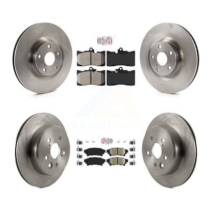 Kit de Rotor de frein à plaquettes en céramique avant semi-métallique (6 pièces) pour Lexus IS300 IS35