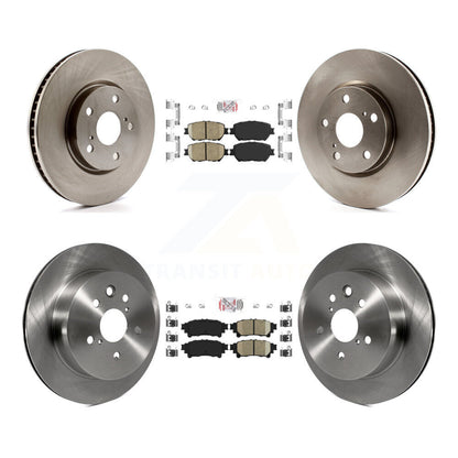 Kit de plaquettes de frein et de disques de frein en céramique avant et arrière (6 pièces) pour Lexus IS250 C F Sport 2014