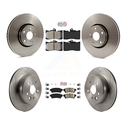 Kit de Rotor de frein à plaquettes en céramique avant semi-métallique (6 pièces) pour Lexus IS350 IS30