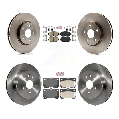 Kit de plaquettes en céramique et de rotors de frein à disque avant et arrière (6 pièces) pour Lexus IS250 GS300