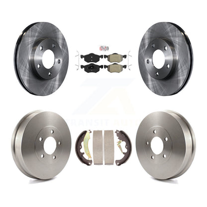 Kit de plaquettes et de tambour semi-métalliques pour rotor de frein avant et arrière, pour Ford Escape Mercur 2007