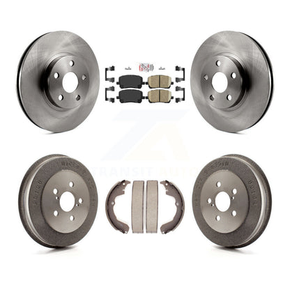 Kit de tambour de protection en céramique de Rotors de frein à disque avant et arrière pour Toyota Matrix Pontiac Vib