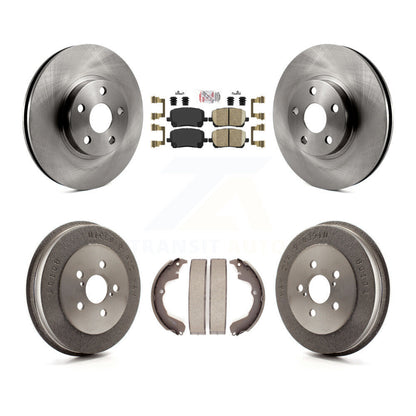 Kit de tambour de protection en céramique de Rotors de frein à disque avant et arrière pour Toyota Matrix Pontiac Vib