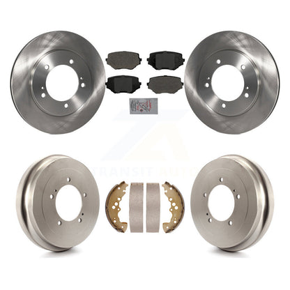 Kit de plaquettes et de tambour semi-métalliques, Rotor de frein avant et arrière, pour Suzuki XL-7 Grand Vitar