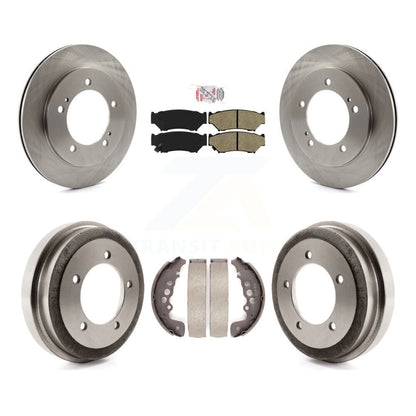 Kit de plaquettes et de tambour semi-métalliques, Rotor de frein avant et arrière, pour Chevrolet Tracker Suzuk