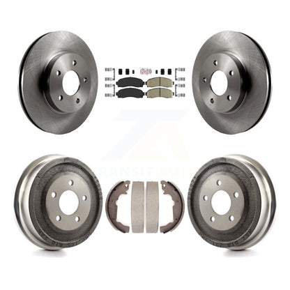 Kit de plaquettes et de tambour en céramique, Rotor de frein avant et arrière, pour Saturn Vue Chevrolet Equino
