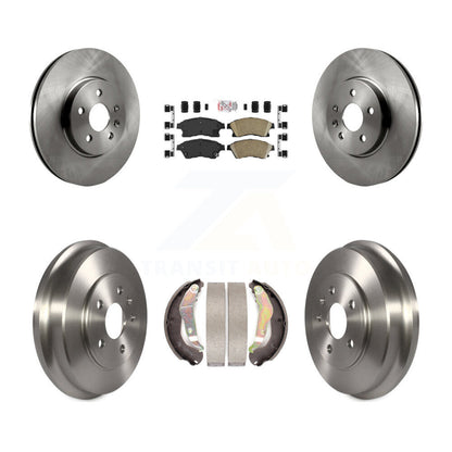 Kit de plaquettes et de tambour en céramique, Rotor de frein avant et arrière, pour Chevrolet Sonic R 2013 – 2014
