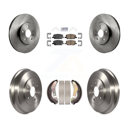 Rotors de frein à disque avant et arrière, plaquettes en céramique et Kit de batterie pour Chevrolet Trax