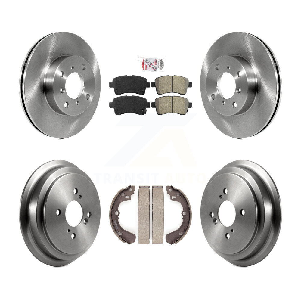 Kit de plaquettes et de tambour semi-métalliques pour Rotor de frein avant et arrière, pour Suzuki Aeri 2002 – 2005