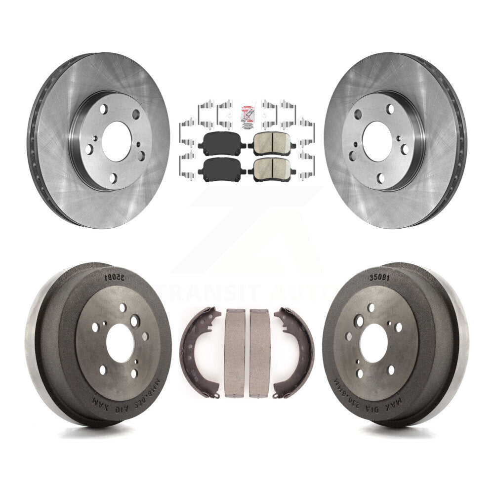 Kit de tampons et de tambour en céramique pour Rotor de frein avant et arrière, pour Toyota Solara 2002 2003 2.4