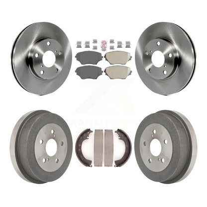 Kit de tambour de tampon en céramique de Rotor de frein avant et arrière pour moteur à gaz Toyota RAV4 2001-2002