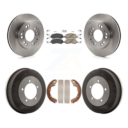 Kit de plaquettes et de tambour en céramique, Rotor de frein avant et arrière, pour Mitsubishi Eclipse Galant 2.4