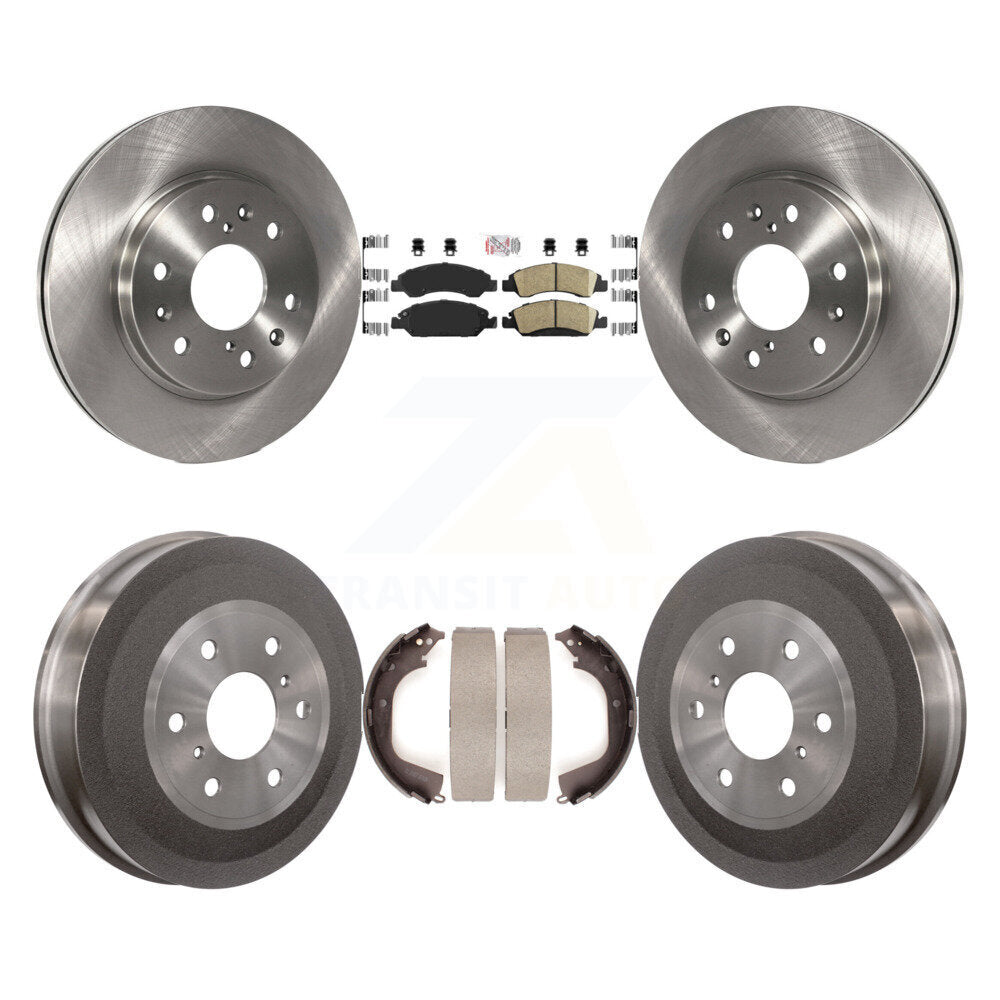 Rotor de frein à disque avant et arrière, tampons en céramique et Kit de tambour pour GMC Sierra 1500 Chevrole