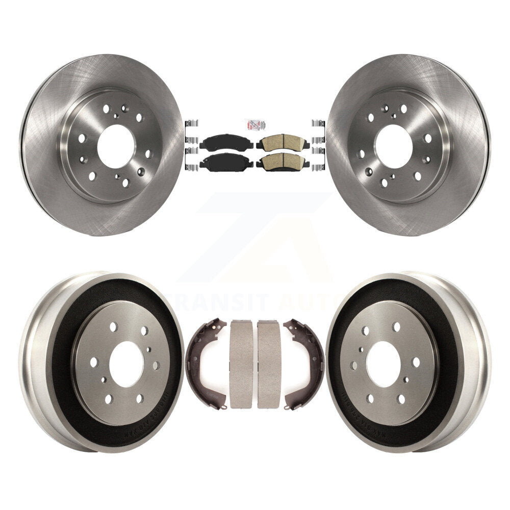 Kit de plaquettes et de tambour en céramique, Rotor de frein avant et arrière, pour Chevrolet Silverado 1500 GM