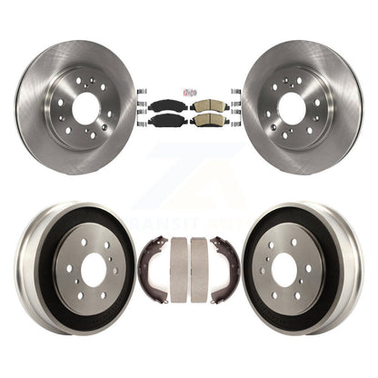 Kit de plaquettes et de tambour en céramique, Rotor de frein avant et arrière, pour Chevrolet Silverado 1500 GM