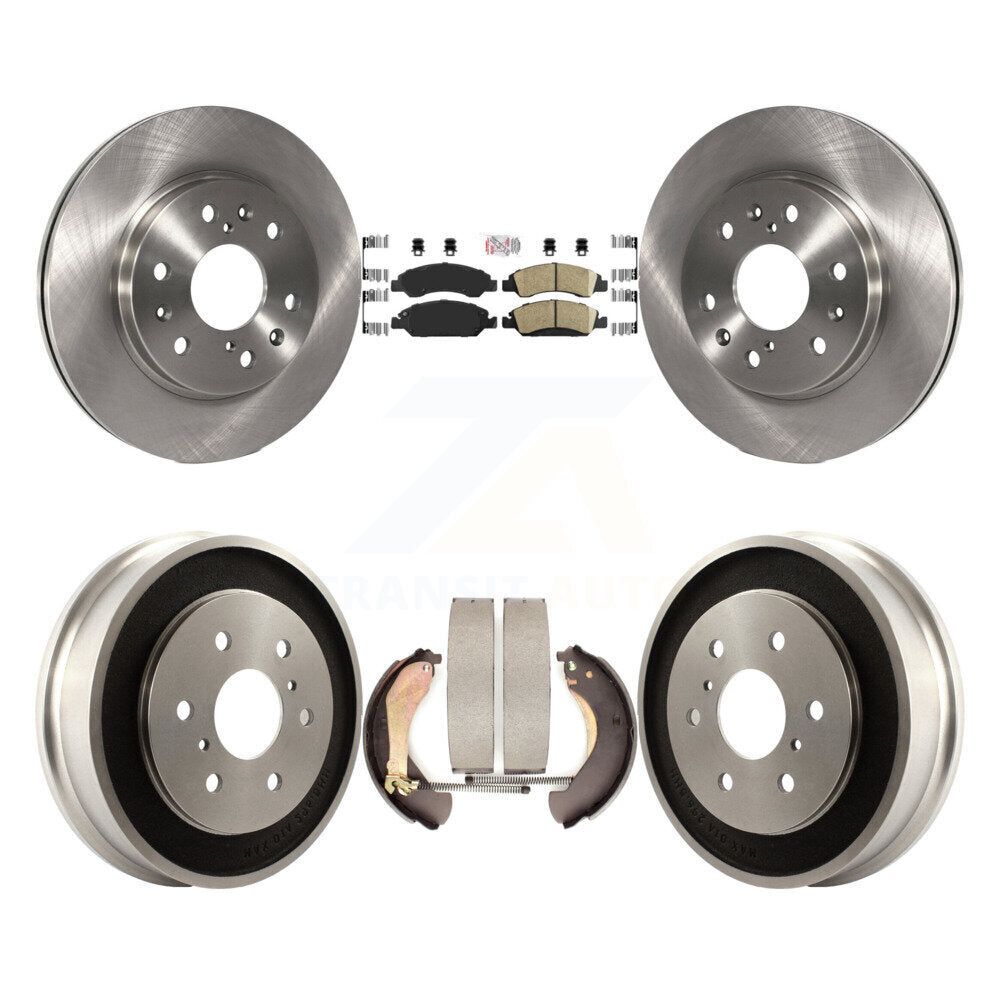 Kit de plaquettes et de tambour en céramique, Rotor de frein avant et arrière, pour Chevrolet GMC Silverado 150