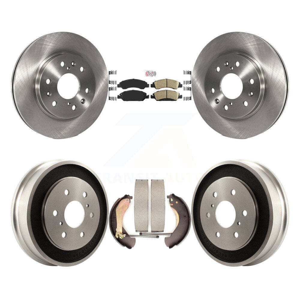 Kit de plaquettes et de tambour en céramique, Rotor de frein avant et arrière, pour Chevrolet GMC Silverado 150