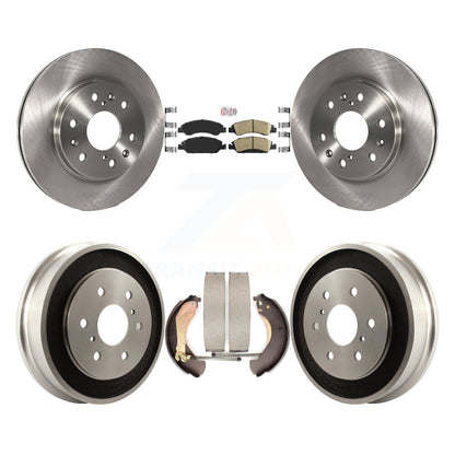 Kit de plaquettes et de tambour en céramique, Rotor de frein avant et arrière, pour Chevrolet GMC Silverado 150