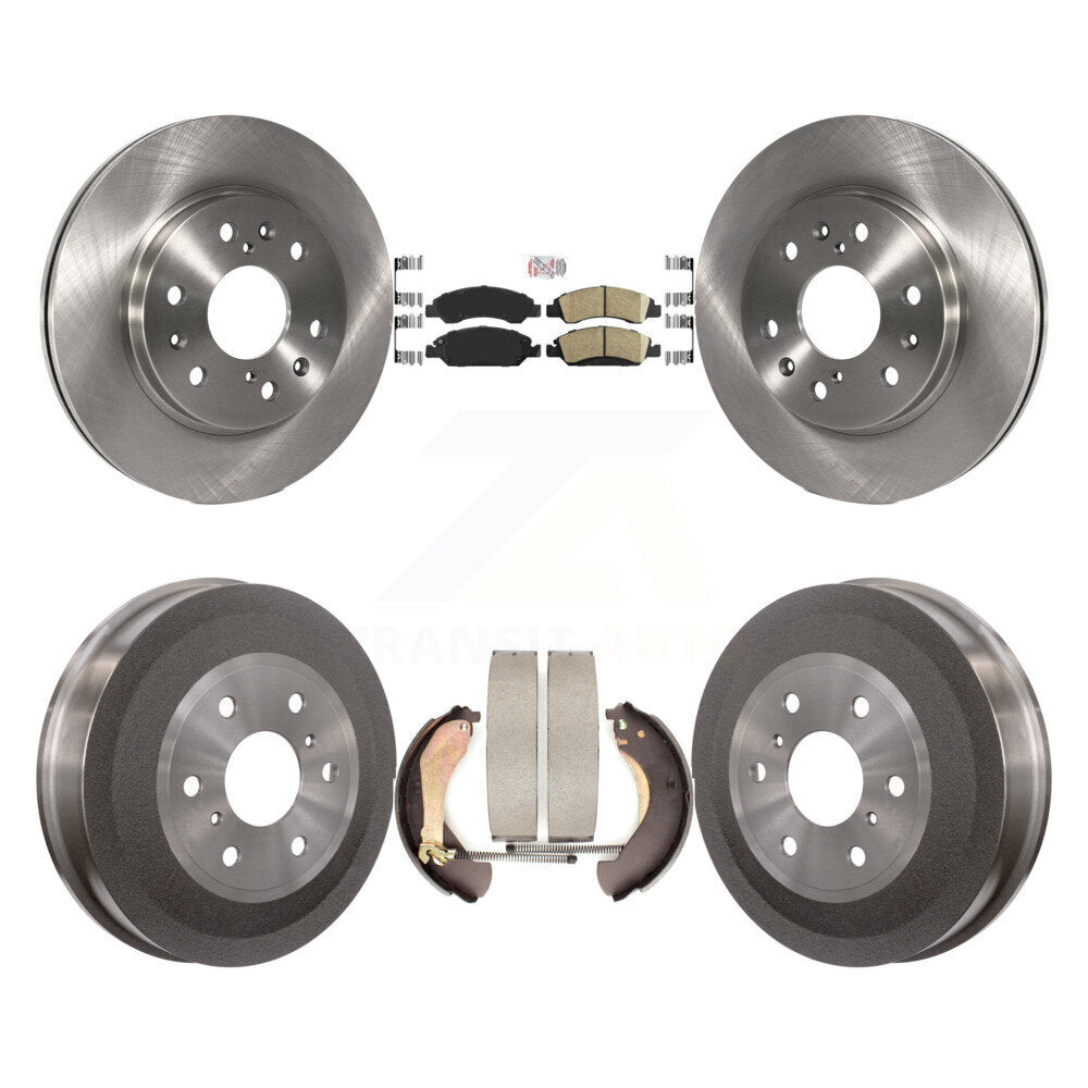 Kit de plaquettes et de tambour en céramique, Rotor de frein avant et arrière, pour Chevrolet Silverado 1500 GM
