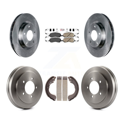 Kit de tambour de tampon en céramique de Rotors de frein à disque avant et arrière pour Jeep Patriot Compass Dodg