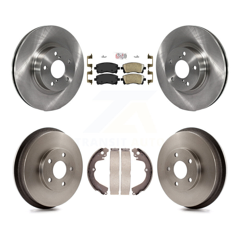 Kit de tambour de frein à disque avant et arrière, Rotor en céramique, pour Subaru Forester 4 roues AB