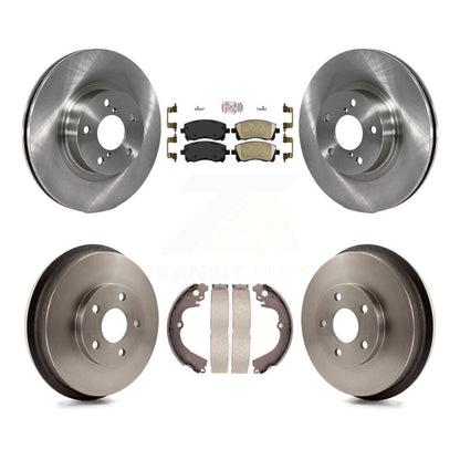 Kit de tambour de frein à disque avant et arrière, Rotor en céramique, pour Subaru Forester 4 roues AB