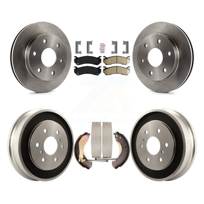 Kit de plaquettes et de tambour en céramique, Rotor de frein avant et arrière, pour Chevrolet Silverado 1500 GM