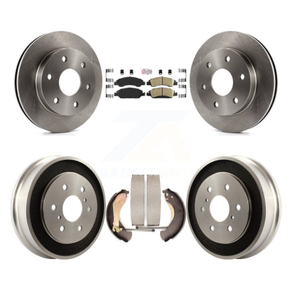 Kit de tambour de tampon en céramique de Rotor de frein avant et arrière pour frein arrière à disque GMC Sierra 1500