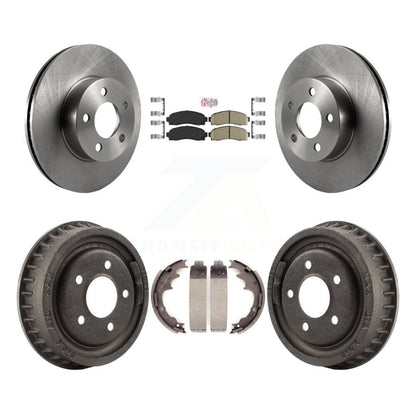 Kit de tampons et de tambour en céramique, Rotor de frein à disque avant et arrière, pour Ford Ranger Mazda B400