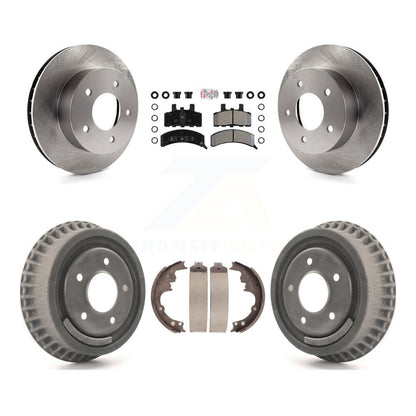Kit de tambour à plaquettes semi-métalliques, Rotor de frein avant et arrière, pour Chevrolet Astro GMC Safar