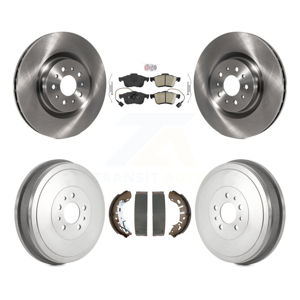 Kit de plaquettes et de tambour en céramique pour Rotor de frein avant et arrière, pour Ram ProMaster Cit 2015 – 2021