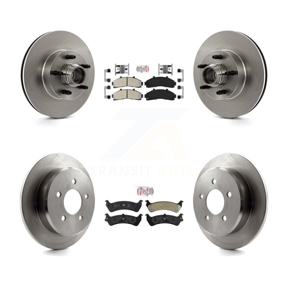 Kit de plaquettes et disques de frein semi-métalliques avant et arrière, pour Ford Ranger Explorer Mercur