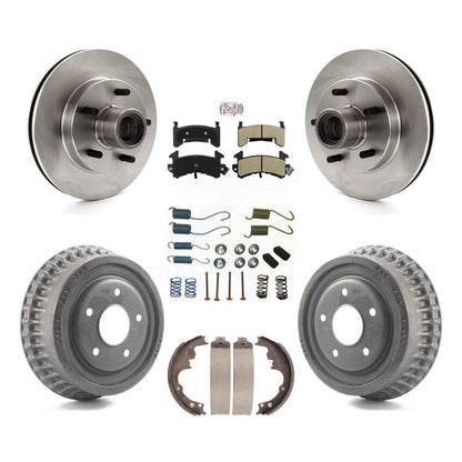 Kit de tambour à plaquettes semi-métalliques pour Rotor de frein avant et arrière (7 pièces) pour GMC Sonoma Chevrole